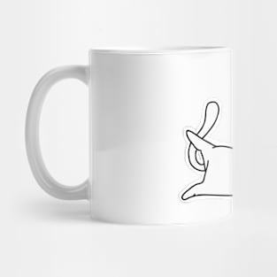 Cat Says No Mug